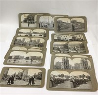 Group Of Stereo -optic View Cards