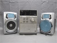 Untested Radio W/Two Speakers