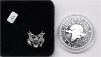 PROOF WEST POINT SILVER DOLLAR