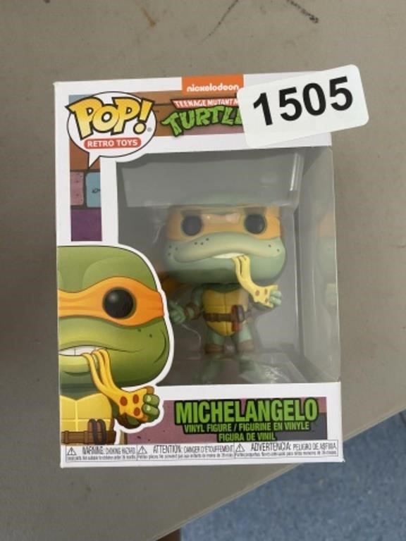 NINJA TURTLES MICHELANGELO FUNKO POP