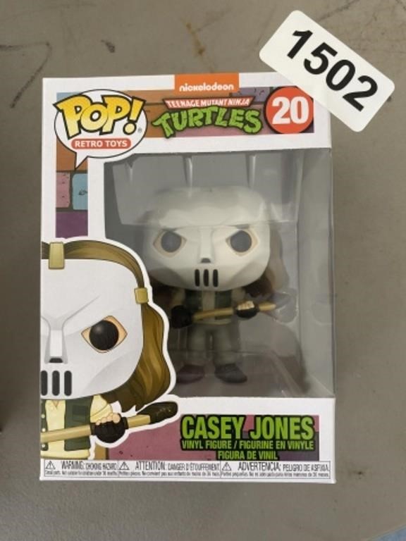 NINJA TURTLES CASEY JONES FUNKO POP #20