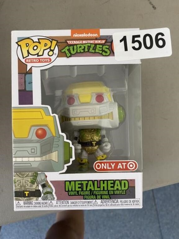 NINJA TURTLES METALHEAD FUNKO POP