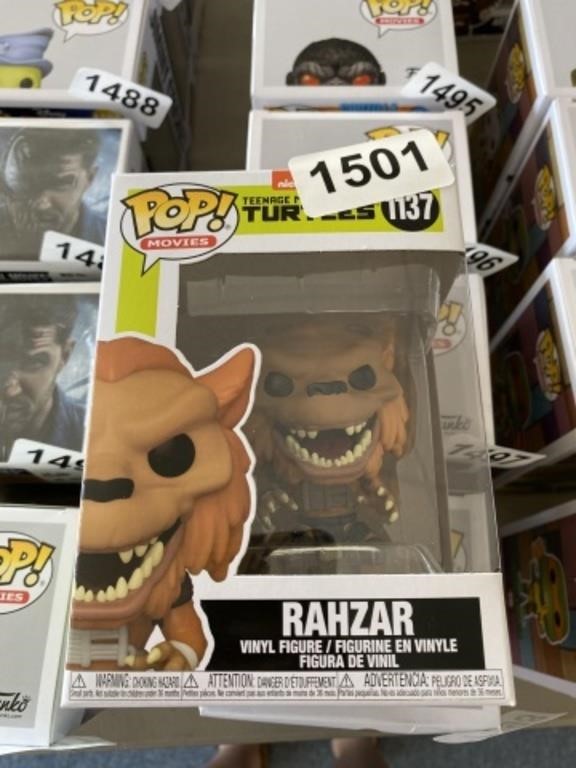 NINJA TURTLES RAHZAR FUNKO POP #1137