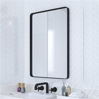 $50 Black bathroom mirror