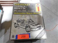 Haynes Chev Corsica & Beretta Manual 87-96