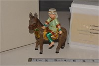 Boy on Donkey - Jeweled Nativity Collection