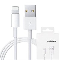 3 Pcs USB Data Cable for Smartphones White