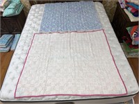 Handmade Child’s/Baby Quilts #105 Polka Dot Floral