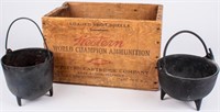 Western Ammunition Crate & 2 Smelting Pots