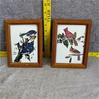 Blue Jay and Cardinal Wall Hangings