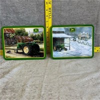 Set of 2 John Deere Wall Art