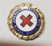 American Red Cross Nurse pin STERLING silver