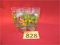 Five McDonalds Camp Snoopy Collection Cups