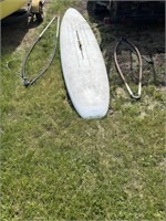 Paddle board with accessories