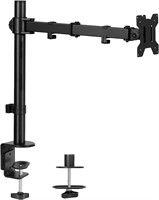 $48 (13-38") Single Monitor Arm Desk Mount