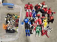Power Rangers / Misc Action Figures Lot