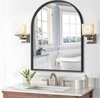 NEW $90 (22x30") Arched Wall Mirror