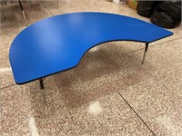 6ft student table- blue