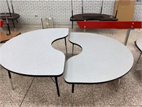 2pcs- 6ft student table