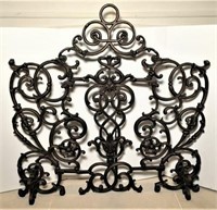 Scrolled Metal Fire Place Screen