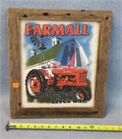 Farmall H Cloth Picture 14x16