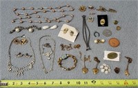 Large Lot of Vintage Jewelry