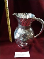 Antique Silver Plate Co. Quadruple Pitcher