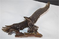Winged Majesty Brass Eagle Statue  Van Ruyckevelt