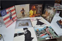 Lp's. Woodstock, Springsteen, Baez, Clapton