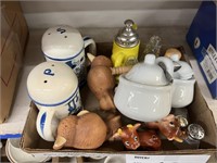 SALT & PEPPER SHAKERS LOT