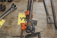 2 1/2' Bar clamps
