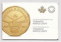 2017 Canada $1 Toronto Maple Leafs Coins