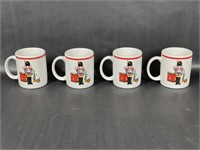 Nutcracker China  Bob Timberlake 1994 Mug Set