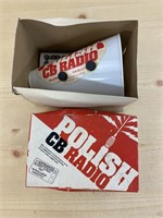 Polish CB Radio, box has wear