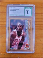 Vintage 1992 Fleer #246 Michael Jordan Card