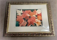 Watercolor Leaves by Cynthia McMullins 22x18