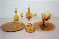 Assorted Amber Items