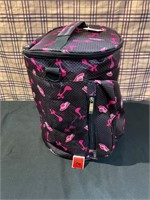 Travel Bag Pink & Black