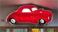 1941 WILLY'S HOT ROD PERSPEX LIGHT BOX