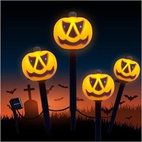 AS IS-Fcysy Halloween Decorations Solar Lights