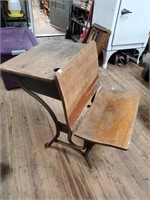 Antique Childs School Desk