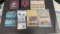 10 Collector Coin Sets w/ Wide Variety of Coins