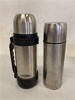 Metal Thermos- Lot of 2