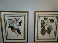 Estate Lot of Decorative Magnolia Prints