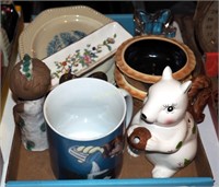 Vtg Disney Oversize Mug And Ceramics Box Lot