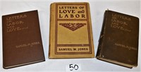 3 Letters of Love and Labor books by Samuel M