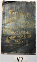 Edward Barr Co. New York catalogue 1890