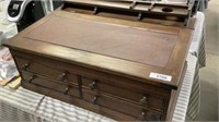 Beautiful antique spool cabinet desk