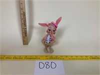 Annalee - Small bunny with pink hat