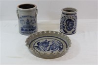 Westerwald Pottery & Rockdale Union Stoneware